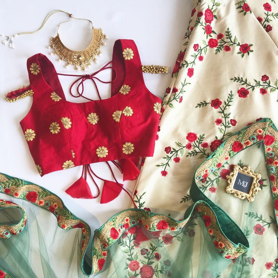 auto draft red-blouse-pice